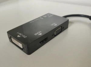 Delock 62631 Mini-DisplayPort zu VGA / HDMI / DVI Adapter - Bild 1 von 2
