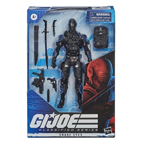 1/12 - GI Joe Classified Series - Snake Eyes - MINT IN BOX Cover