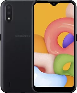 A+ Samsung Galaxy A01 SM-A015V Android 4G LTE 13MP 5.7" Touch VERIZON Smartphone - Picture 1 of 2