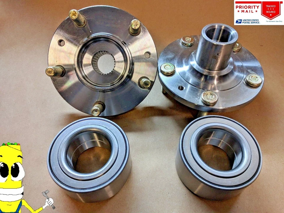 Ступица переднего колеса премиум-класса и комплект подшипников в сборе для Mercury Milan 2006-2011 Qty 2 - Изображение 1 из 1