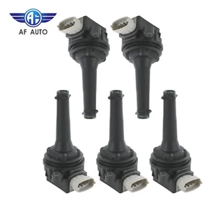 5× Ignition Coil Pack For VOLVO S40 S60 V50 V70 C30 2004-2016 2.4L 2.5L L5 UF517 - Picture 1 of 24