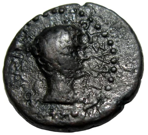 THRACE, AE 19. AUGUSTUS 27 BC-14 AD AND KING RHOEMETALCES I CIRCA 11 BC-12 AD. - Picture 1 of 3