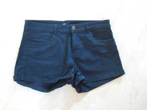 H&M Damen o. Mädchen Jeansshort Gr. 38 Fb: Schwarz - Bild 1 von 2