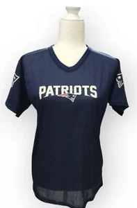 New England Patriots Franklin Mesh Ventilated Shirt Women’s Large  L ￼NFL - Picture 1 of 7