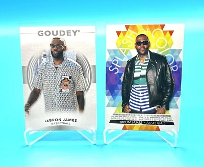 ¡Lote Lebron James 2022 Upper Deck Goodwin Champions! GOUDEY & SPLASH OF COLOR! Foto 1 de 4