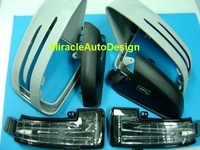 Mercedes W209 CLK300//500 02-09 Primer Painted Arrow Type LED Side Mirror Cover