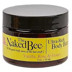 Burro corpo d'api nudo 3 oz. - Vaniglia rosa e miele - Foto 1 di 1