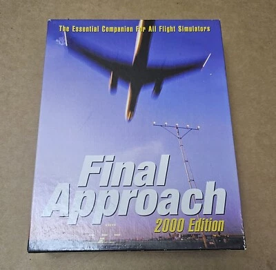 Final Approach  2000 Edition - ADD on for MS Flight Sim  (PC CD-ROM)  Big Box - Image 1 of 4
