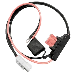 50a Power Lead with 50a Maxi Fuse 10awg Cable 500mm - Picture 1 of 5