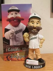 2015 La Crosse Loggers Louie the Logger Mascot Bobble Head LaCrosse - Picture 1 of 1