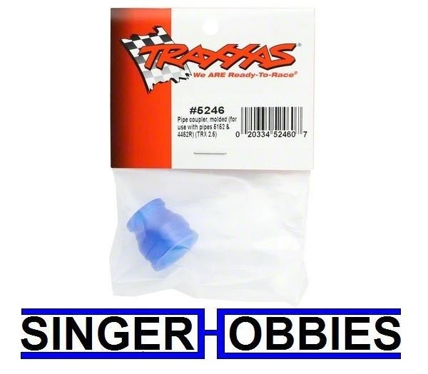 Traxxas 5246 Pipe Coupler Molded for 5152 4452r 2.5