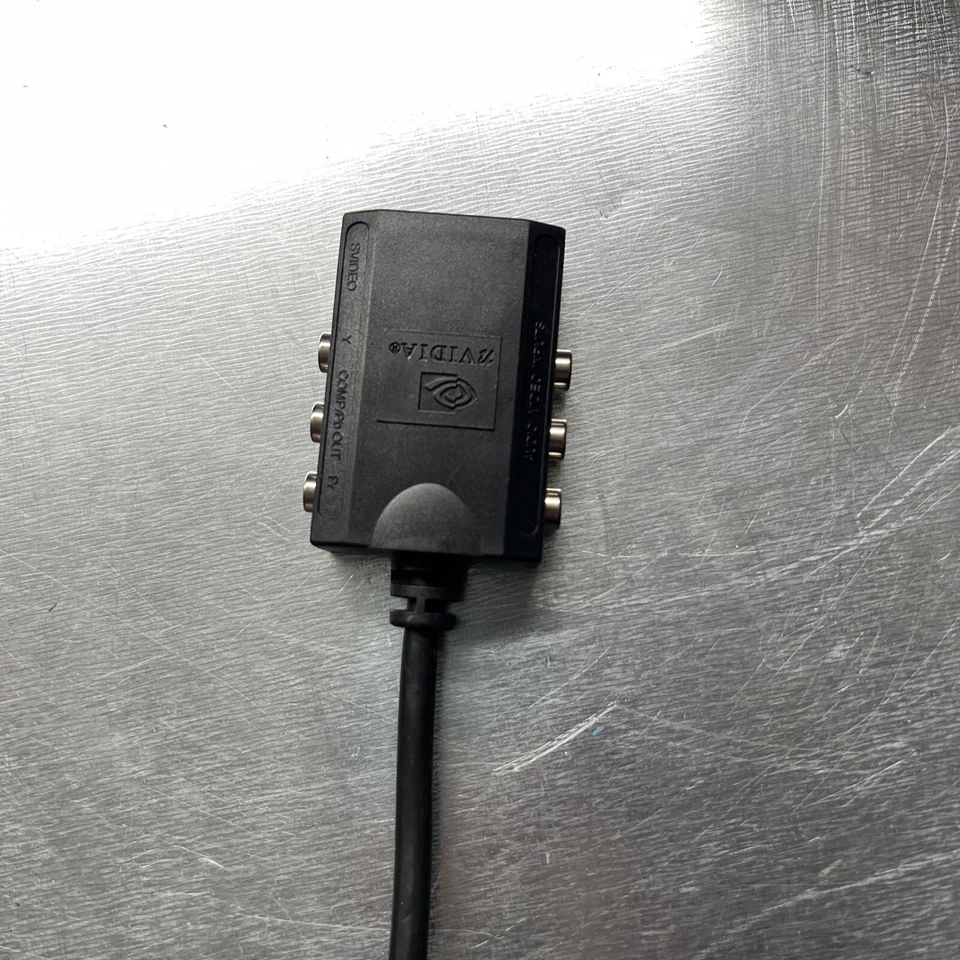 Nvidia Compu Pack S-Video To Composite RGB Cable Adapter  - Image 1 of 4
