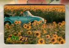 BP Driving Through Field of Sunflowers ( 2000 ) Gift Card ( $0 - NO VALUE )