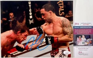 UFC HOF Fighter Frankie Edgar Signed 8x10 Photo E Autograph MMA JSA COA - Picture 1 of 1