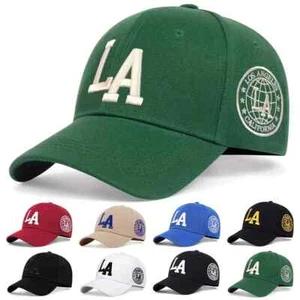 Cappello da baseball LA Los Angeles snapback ricamo regolabile Cali moda - Foto 1 di 32