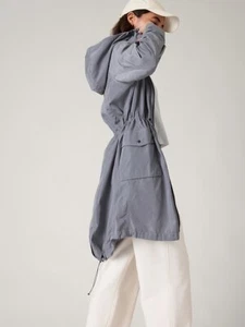 Athleta PM Petite Medium Everyday Anorak Coastline Blue NEW! #842241 - Picture 1 of 6