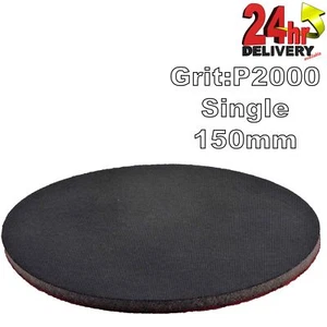 Mirka Abralon 150 mm 6" P2000 Körnung 1x HakenNLoop Schaum Feinveredelung Scheiben Pad - Bild 1 von 1