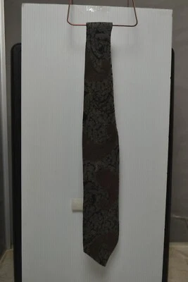 Corbata de cuello vintage para hombre Bella Nova cosida a mano 59" Foto 1 de 3