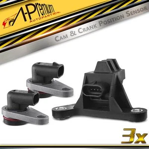 2x Camshaft & 1x Crankshaft Position Sensor for Chevy Impala Buick Olds Pontiac - Picture 1 of 8