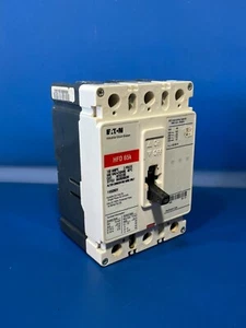 EATON HFD3100 100A 600VAC 3P INDUSTRIAL CIRCUIT BREAKER - Picture 1 of 2