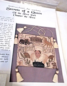 Difícil de Encontrar Amy Mitten SECRETOS DE UNA REINA Parte UNA-MARY REINA OF SCOTS CCS Bordado KIT - Imagen 1 de 5