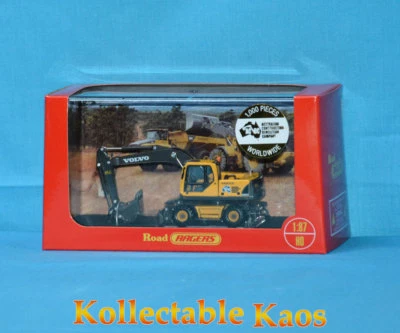 1:87 Road Ragers - Volvo EW180B - Mobile Excavator - Image 1 of 2