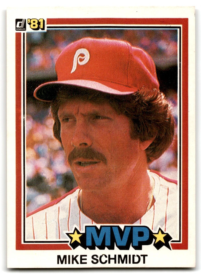 1981 Donruss Mike Schmidt B Baseball Cards #590 - Image 1 of 2