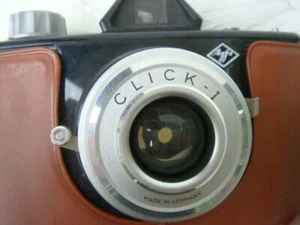 Vintage Kamera "Agfa" Click-I, 1965 Made in Germany, Original Tasche - Bild 1 von 4