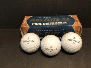 New!Top Flite XL Golf Balls Pure Distance with Michelob Light Logo 1 Set of 3 - Picture 1 of 1