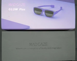 MAD GAZE GLOW PLUS SMART GLASSES VIOLET - Picture 1 of 5
