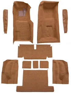 1969 Chevrolet Corvette 4 Speed Complete Cutpile Replacement Carpet Kit with Pad - Bild 1 von 7