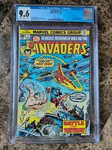Invaders #1 CGC 9.6 NM+ 1975 John Romita Cover - Bild 1 von 4