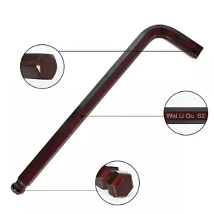 Allen Key S2 Hex Wrench Auto Screwdriver Tools Non-Magnetic L-type Ball End Head - Bild 1 von 28