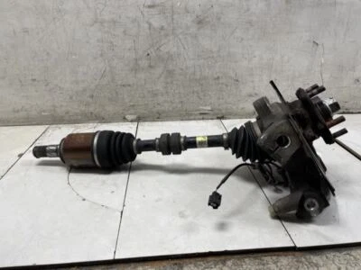 Nissan Pathfinder Platinum 2015 husillo delantero izquierdo nudillo cubo de rueda con eje  Foto 1 de 4