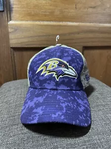 Baltimore Ravens NFL Salute To Service Edition Ball cap Hat New Era - Picture 1 of 6