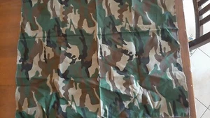 Mil-Tec 100% Cotone Bandana Army Headwrap Fasce Capelli Scialle Sciarpa Woodland - Foto 1 di 2