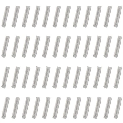 GD02 50pcs HO OO Scale 1:87 Metal Track Fishplates Rail Joiners for Code 100 - Image 1 of 4