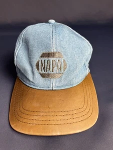 Sombrero Napa Vintage - Sombrero de cuero Bill Denim - Imagen 1 de 8