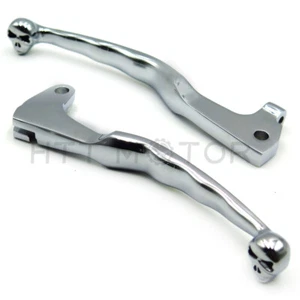 Chro Brake Clutch Skull Lever for Yamaha Virago 250 535 700 750 1000 1100 V-Star - Picture 1 of 7