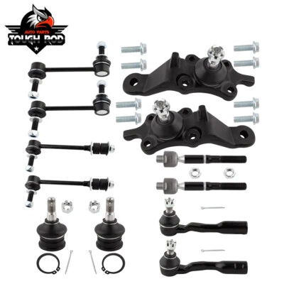 12X Suspension Kit Ball Joint Tie Rod Ends Sway Bar Kit For Toyota Sequoia 01-02 - Image 1 of 4