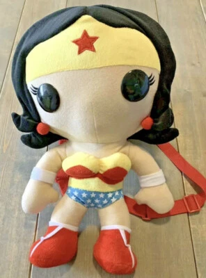 DC Comic Pop! Mini Mochila Multicolor de Peluche Wonder Woman Heroes 16" Foto 1 de 4