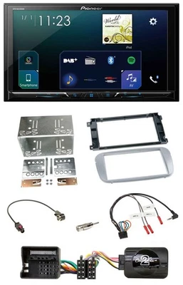 Pioneer Lenkrad Bluetooth USB 2DIN DAB Autoradio für Ford Mondeo S-Max 07-14 Pro - Bild 1 von 4