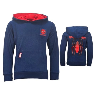 Marvel Spiderman Kinder Jungen Fleece Hoodie Pullover Pulli Gr,. 104 bis 152 - Bild 1 von 3
