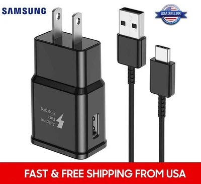 Samsung Fast Charger OEM USB-C Cable for Galaxy S10 S9 S8 Note10 Plus Original A - Image 1 of 4