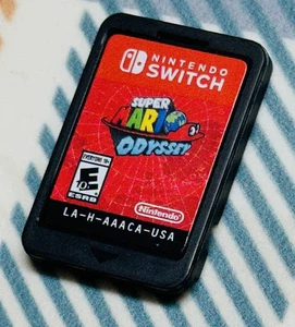 Cartucho Super Mario Odyssey (Nintendo Switch, 2017) solo probado/funciona L90 - Imagen 1 de 3