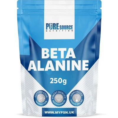 PURE SOURCE NUTRITION PSN 100% Pure Beta Alanine Powder Pre Workout Muscle Pump Fatigue Stamina Power