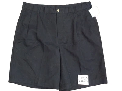 Pantalones Cortos Russell Athletics Para Hombre Doble Plisado Negros Talla 36 (36x13) Nuevos con Etiquetas Foto 1 de 3