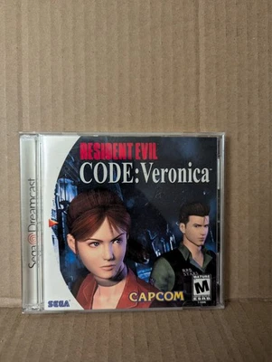 Resident Evil -- CODE: Veronica (Sega Dreamcast) clean discs, manual included - Image 1 of 4