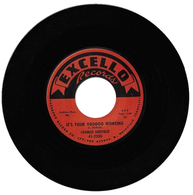 Charles Sheffield It's Your Voodoo Working /Rock N Roll Train R&B Reissue Listen Foto 1 de 2