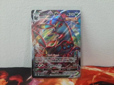 Pokemon Card  UMBREON VMAX  Ultra Rare  095/203 EVOLVING SKIES Mint 95/203 - Image 1 of 2